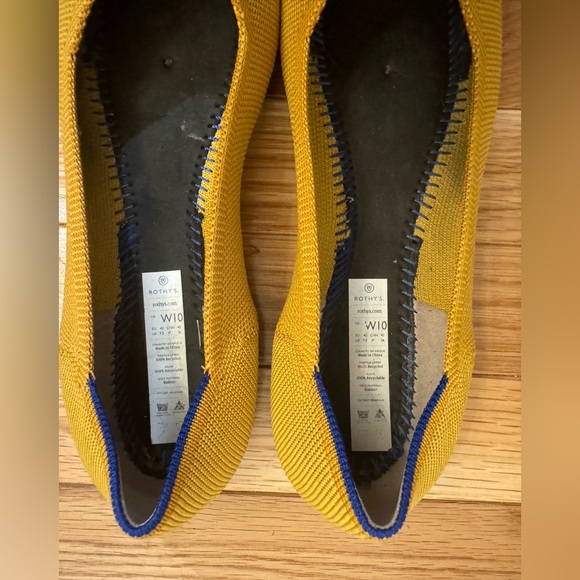 Rothy’s The Point marigold flat - Picture 2 of 5